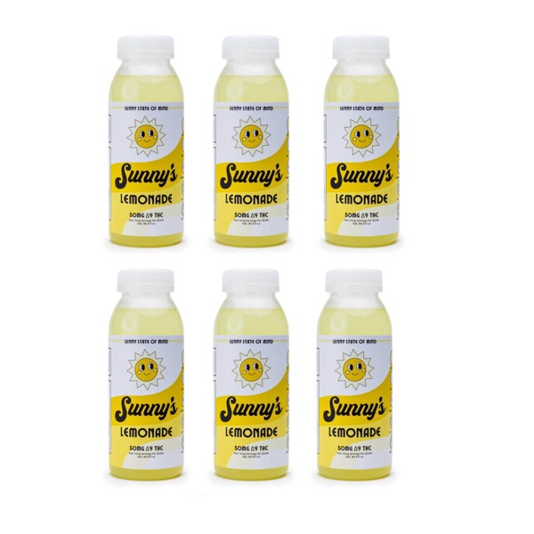 Sunny’s Delta 9 THC 50MG Beverage Lemonade 6-pk (Online Only)